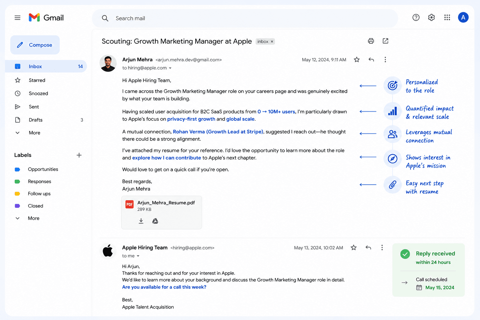 Targeted Cold Emailing & Networking - Step 1