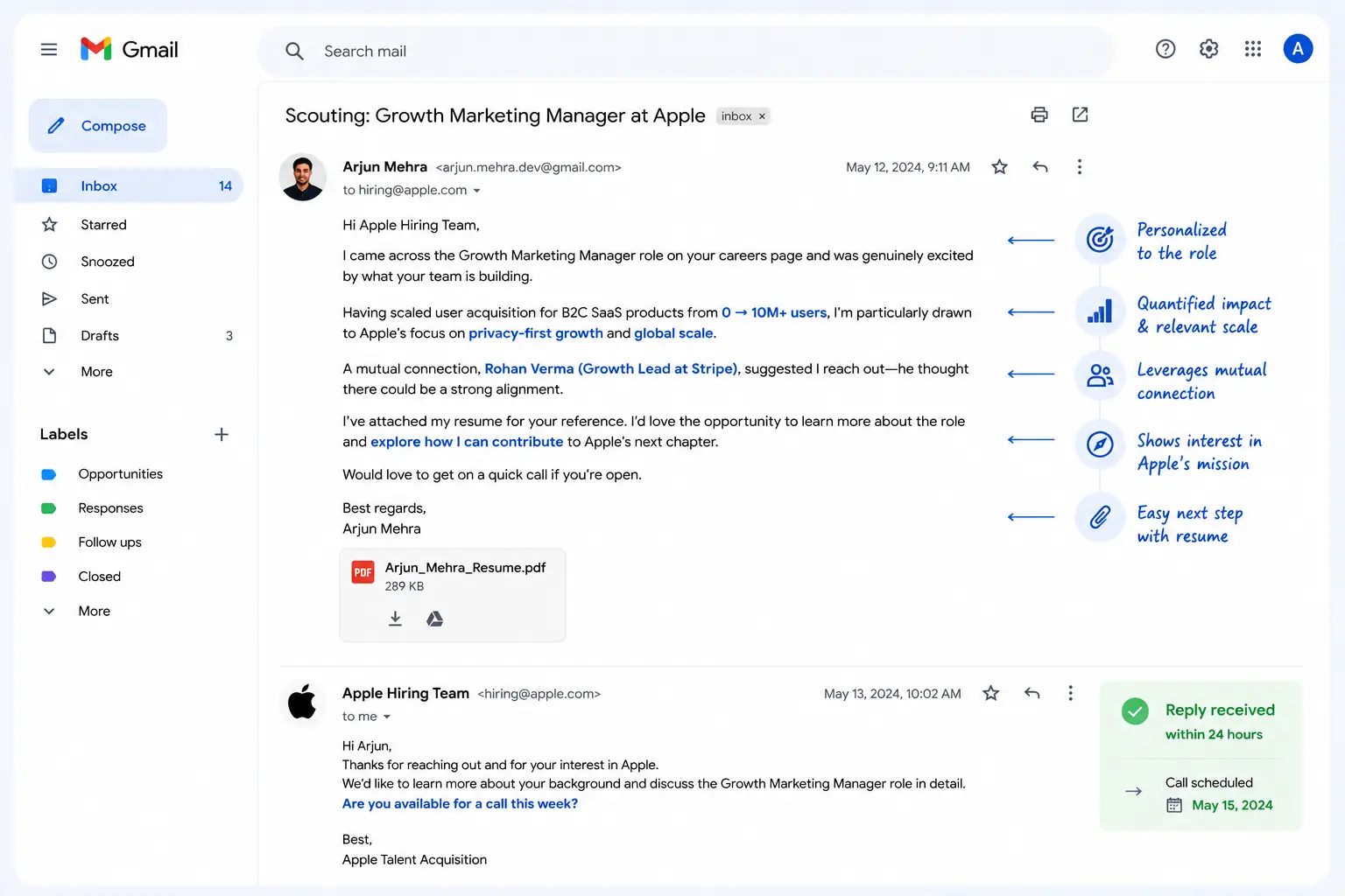 Targeted Cold Emailing & Networking - Step 1